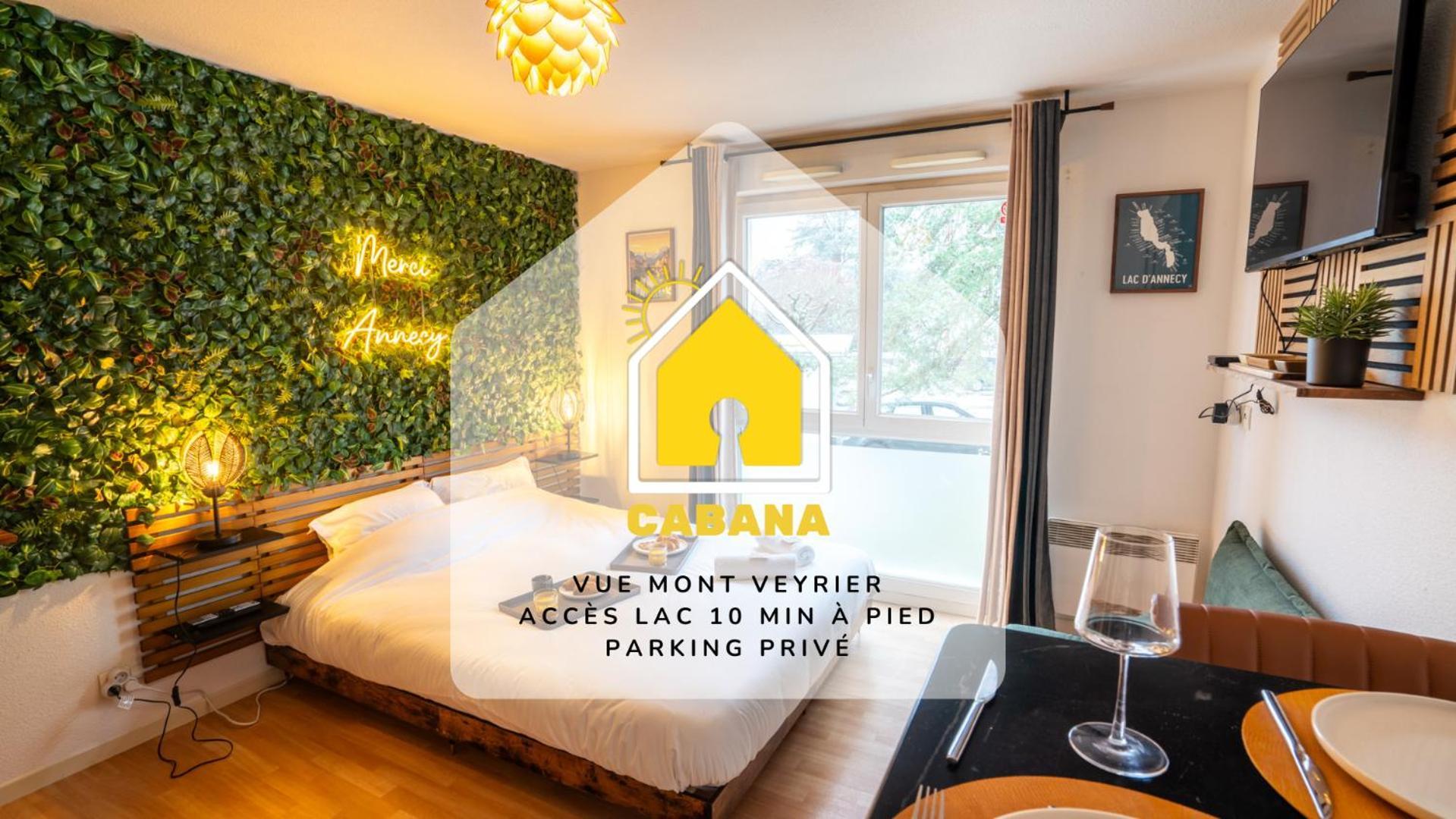 Cabana & Merci Annecy - Parking Et Proche Du Lac 外观 照片